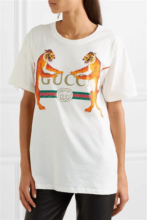 gucci shirt roaring tiger|gucci tiger graphic t shirt.